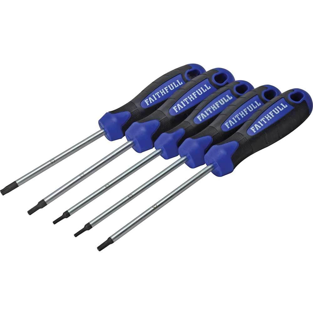 TORX (Star) Head Screwdriver Set, 5 Piece