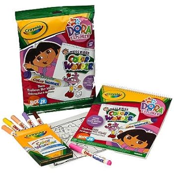 Amazon.com: Crayola Color Wonder Dora The Explorer Coloring Pad: Toys