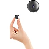 Only 0.9 inch! Hidden Camera with Audio/Video. Mini Small Camera. Spy Hidden Cameras for Home Indoor Use. Baby Monitor. Spy C