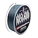 KastKing Superpower Braided Fishing Line,Low-Vis Gray,20 LB,1097 Yds