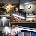 LEDMO Closet Night Lighting Bar with Battery Operated, Led Motion Sonser Under Cabinet Lights, Magnetic Absorption 10-LEDs, White