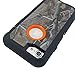 iPhone 7 Plus Camo Case, Harsel Defender Series Heavy Duty Tree Camouflage Impact Tough Hybrid Rugged Armor Military w/ Belt Clip Built-in Screen Protector Case Cover for iPhone 7 Plus (Tree Orange)