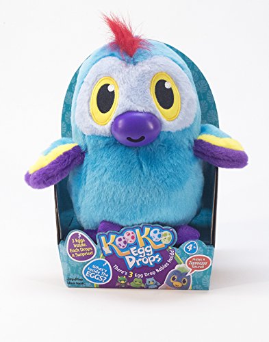 KooKoo Egg Drops (Blue Macaw) by Jay at Play  Includes KooKoo Bird with (3) Surprise Eggs Hiding Adorable Egg Drop Babies Inside  Perfect Easter Basket or Birthday Gift for Boys & Girls