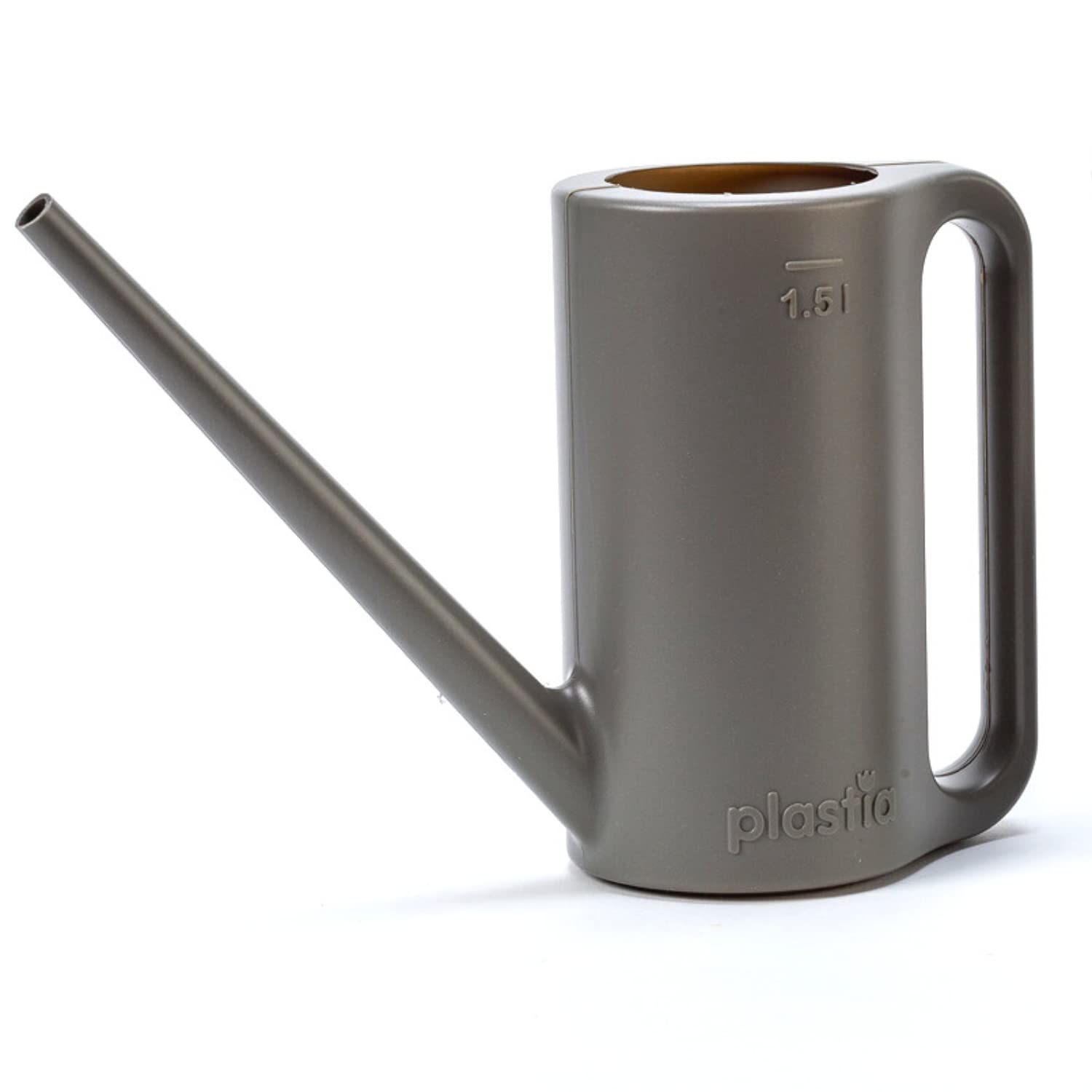 Watering Can Max 1,5 Liter - Small Watering Can for Indoor and Outdoor Plants - Plastic House Plant Water Can, Anthracite