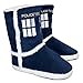 Doctor Who TARDIS Hard Bottom Slipper Boots