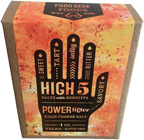 Food Geek Foods - High 5 Power Lifter Course Bold Salt Blend