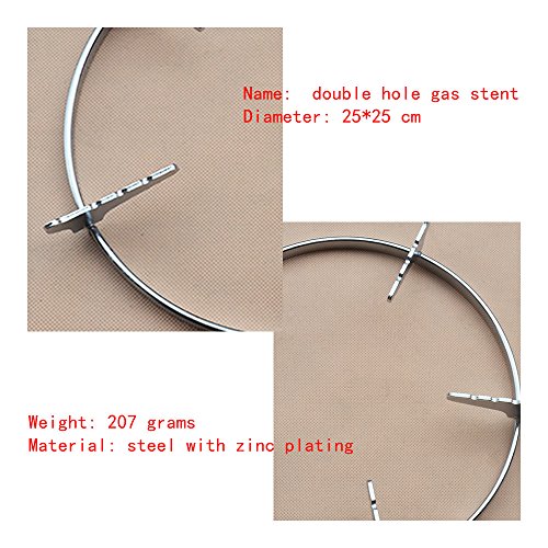 EARTH STAR double hole gas rack gas stove kitchen accessories cooktop pan support steel pan support