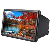 Acogedor Screen Magnifier for Cell Phone 12 inch,3D Plastic Retractable High Definition Mobile Phone Screen Amplifier (Black)