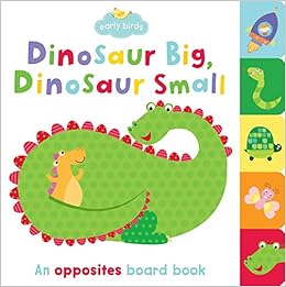 Amazoncom Dinosaur Big Dinosaur Small An Opposites Board - 
