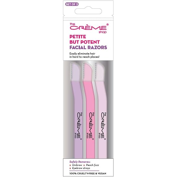 Amazon.com: The Crème Shop Portable Precision Razors + Travel Case