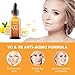 Fiery Youth Vitamin C Serum 30% with Hyaluronic Acid and Vit E - Natural & Organic Anti Wrinkle Vitamin C Serum for Face Eyes - Anti Aging Facial Serum