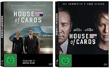 House of Cards - die komplette Staffel 3+4 im Set - Deutsche Originalware [8 DVDs]