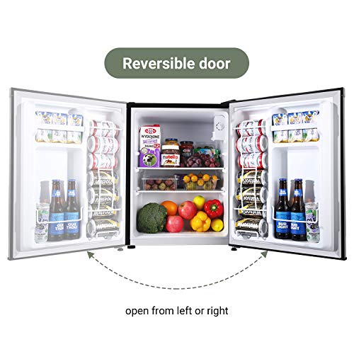 Compact Refrigerator 2.3 Cu.Ft, TECCPO Mini Fridge, Energy Star, Ultra