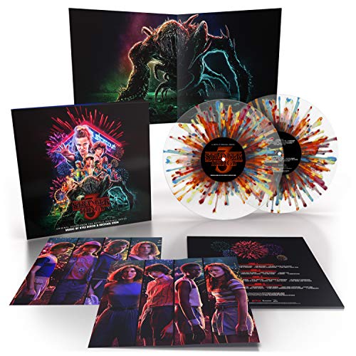 Stranger Things 3 Vinyl (2x LP Fireworks Splatter) - //medicalbooks.filipinodoctors.org
