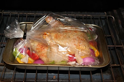 Hypergreens Turkey Oven Bags 25 Pack 16x18 Inch
