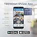TRENDnet Indoor/Outdoor 2 MP H.265 WDR PoE IR Dome Network Camera, IR Night Vision up to 30m (98ft.), 1080p, IP67 Rated, Motion Detection Recording, 120dB Wide Dynamic Range, TV-IP327PI, White