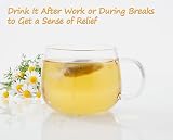ULTHMOK 135 Premium Chamomile Tea Bags 100% Chamomile Flowers Caffeine Free view 8