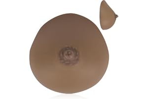 SimCoach Lactation Breast Model, Artificial Breast for Breastfeeding, Silicone Breast Model for Education, Lactating Teaching Tool, Nursing Training, Black