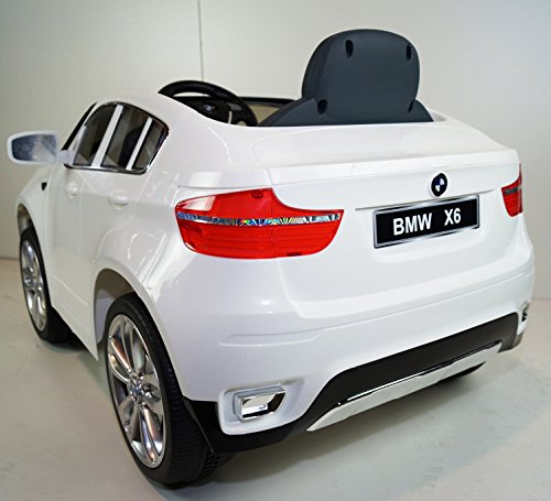 New 2014 Licensed BMW X6 12v Kids Ride on Power Wheels Battery Toy Car-white - Buy Online in UAE ...