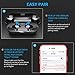 Wireless Earbuds, HSPRO True Wireless Earphones, Stereo Sound Bluetooth 5.0 Headphones, Mini Wireless in-Ear Headsets with Built in Microphone and Charging Case