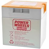 Power Wheels Battery, 12 Volt Gray with Orange Top