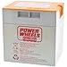 Power Wheels Battery, 12 Volt Gray with Orange Top