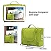 bago Travel Toiletry Bag for Women and Men - Large Waterproof Hanging Large Toiletry Bag for Bathroom and Makeup Bag for Toiletries Organizer -Travel Makeup Bag (Green)
