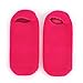 BelleSha Spa Moisturizing Gel Socks For Dry Feet And Ankles - Helps Repair Cracked Skin And Softens Feet (Dark Pink)