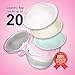 Organic Bamboo Nursing Pads (10 Pack) With FREE Laundry Storage Wash Bag & Ebook - Washable Bra Pads - Ultra Soft - Hypoallergenic - Eco-Friendly & Reusable By Mamaisland