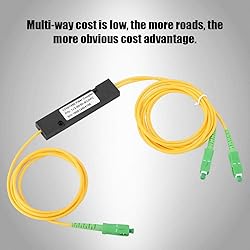Fiber Optical Pigtail SC 1X2 PLC Singlemode Fiber