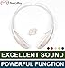 Starrybay® Hbs-800 Ambient Noise Cancelling Wireless Bluetooth 4.0 Headset Headphones Black (White)