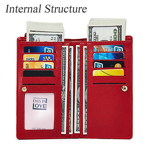 image for Valentoria Womens Purse Cellphone Holster Wallet Case Card Slot Phone 