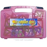 Magnetic Blocks Case, Toy Storage Carrying Box. Figures Playset Organizer. Accessories For Kids by LMB
