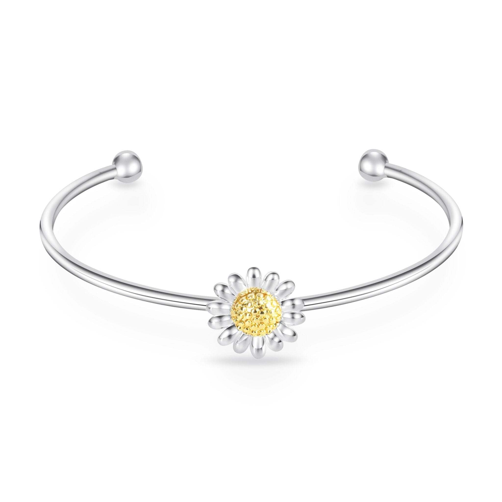 Philip Jones Daisy Cuff Bangle