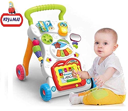 NIYAMAT Baby Walker with Music Light and Sound (Multi)