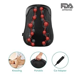 Amazon.com: Naipo Back Massager Shiatsu Deep Kneading ...