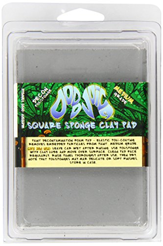 Dodo JuiceDJSSCPM Medium Square Sponge Clay Pad Decon Polisponge