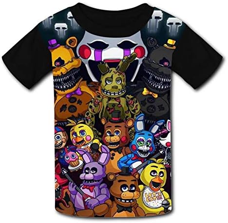 Tougouqus Five-Nights-at-Freddy Boys Girls Teenager Tee Shirt Children Youth T-Shirts