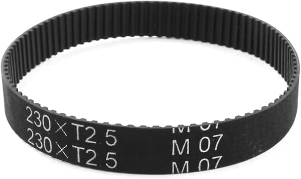 T2.5 x 230 92-tooth 2,5 mm de paso 10 mm Ancho Groove correa ...
