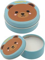 Puckator Adoramals Panda Pig Tiger Bear Lip Balm Tin Set - Moisturising Lip Care view 8