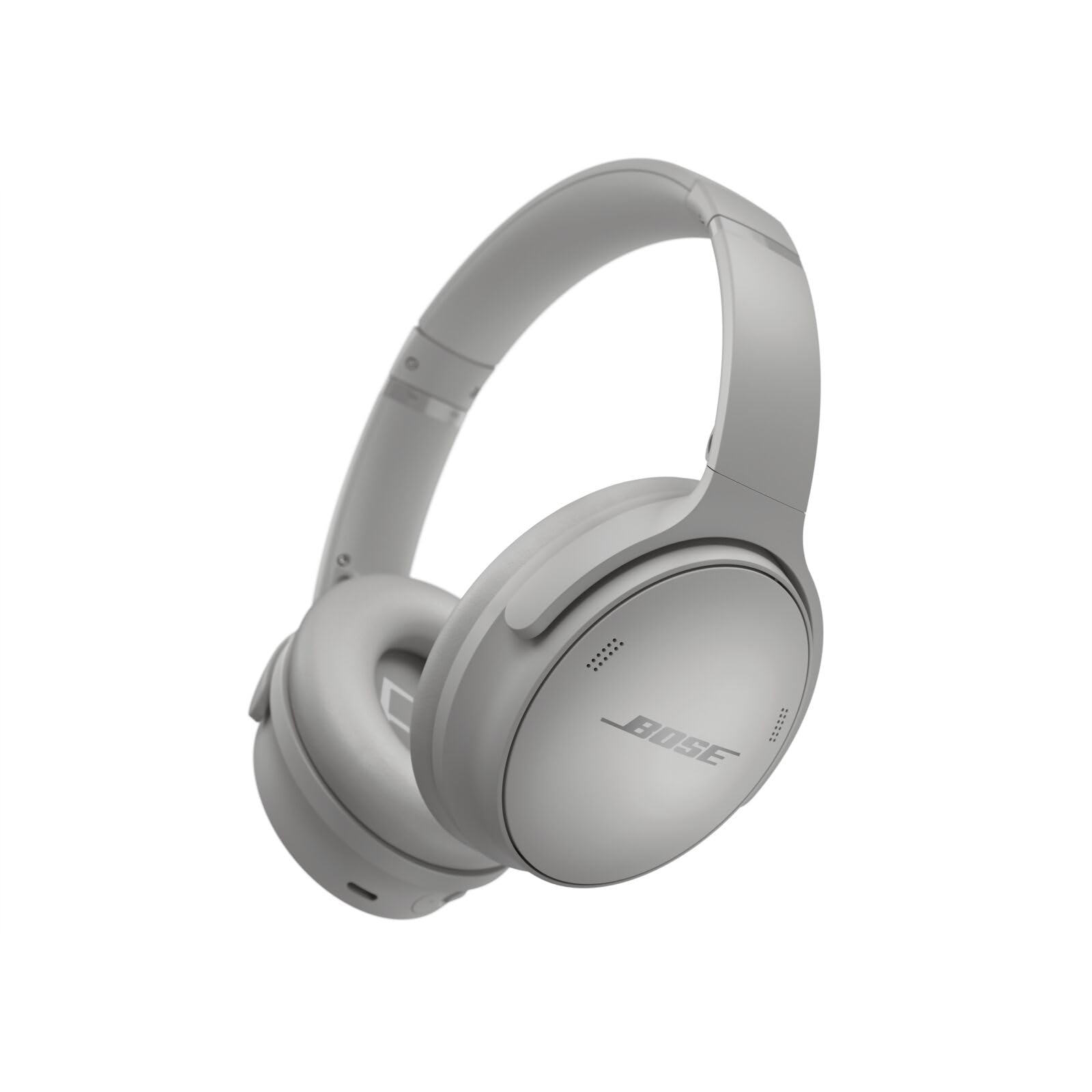Bose QuietComfort Headphones - Wireless Bluetooth Headphones, Active Over Ear Noise Cancelling and Mic, USB-C Charging, Deep Bass, Up to 24 Hours of Playtime, Moonlight Grey - Limited Edition Color Image