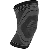 Shock Doctor Knee Compression Sleeve Knee Support Sleeve - Relieves Arthritis Pain, Tendonitis, and Patella Alignment Injuries for Men & Women - Includes 1 Sleeve (1 unit)
