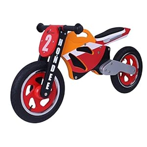 Hondee madera bicicleta de equilibrio de la moto