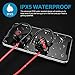 Bluetooth Headphones, Veidoo Wireless Sports In-Ear Headphones, Built-in Mic HD Stereo Noise Cancelling IPX5 Waterproof Earphones Sweatproof Earbuds for Gym Running Workout