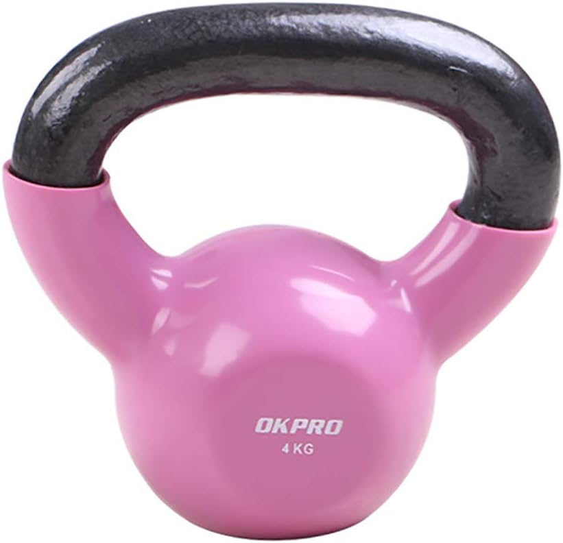 LSBQQ Kettlebell 2Kg,4Kg, 6Kg, 8Kg,Made of 100% Iron with Protective, Coloured Neoprene Coating–Strength Traning Home Gym Fitness Suitable for Beginners And Intermediates,Kettlebells Set