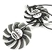 FD7010H12S 75mm VGA Video Card Dual Fan For Sapphire HD7850 HD6930 0.35A 40mm 4Pin Power Connector