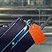 Luggage Tag Loops - Stainless Steel Metal Wire Straps (10 pack)
