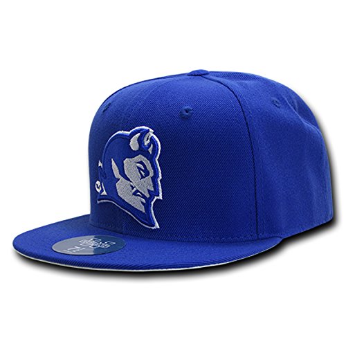 University of Central Connecticut State CCSU Blue Devils NCAA Fitted Flat Bill Baseball Cap Hat
