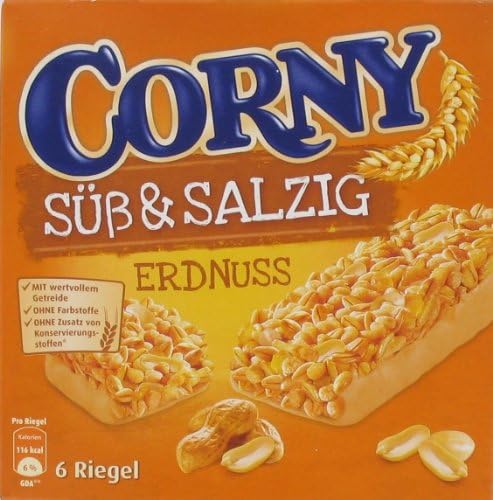 2x CORNY Classic Süß-Salzig 150g / 6 Bar (German Import)