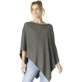 Soft Brushed Poncho, Lightweight